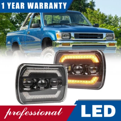 Faro LED 5x7" 7x6" haz alto-bajo DRL para camioneta Toyota 1982-1995 4Runner  Foto 1 de 4