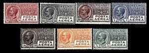 ITALIA - Regno - PA - 1927 - Effigie di Vittorio Emanuele III° - serie compl. - Picture 1 of 1
