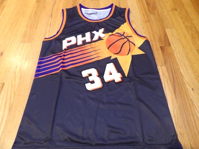 NBA CUSTOM HWC PHOENIX SUNS CHARLES BARKLEY SWINGMAN JERSEY SIZE M - Image 1 of 4