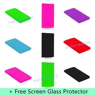 Silicone Soft Skin Case Cover for Apple iPod Nano 7th & 8th Generation - 7Colors - Image 1 of 4