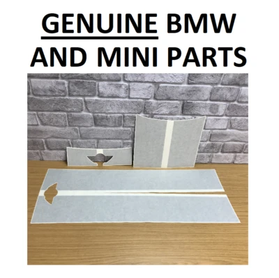 ORIGINALE MINI Clubman R55 Set Strisce Centrali 51140434973 Cofano, Stivale ARGENTO. 21E - Immagine 1 di 4