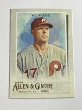 Rhys Hoskins 2020 Topps Allen & Ginter The World's Champions #9 Phillies MLB