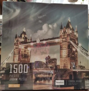Newtion - 1500 pcs Jigsaw Puzzle "London Bridge" Brand New FACTORY SEALED Age 14 - Picture 1 of 2