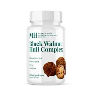 MH Michael's Health Black Walnut Hull Complex - Digestion - 60 Vege Capsules - Picture 1 of 2