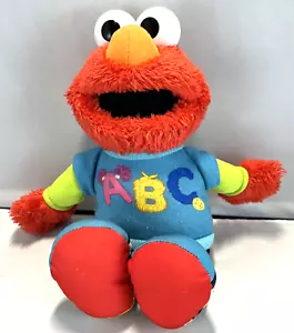 Sesame Street Talking ABC Elmo Alphabet Song Stuffed Animal Plush 12” Toy C2721 - Picture 1 of 8