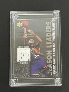 Charles Barkley UD  Season 1994 Jersey Fusion  Game Used Swatch - Picture 1 of 6