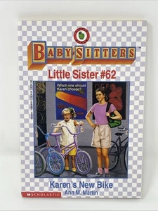 Baby-Sitters Little Sister Book Vintage 80's 90's Karen's New Bike #62 - Bild 1 von 2