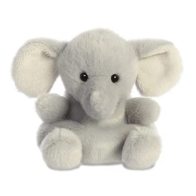 Aurora, 33476, Palm Pals Stomps Elephant, 5In, Soft Toy, Grey - Image 1 of 4