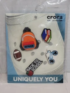 Dijes para zapatos Uniquely You Crocs Jibbitz regreso al cole (5 piezas) - Imagen 1 de 4