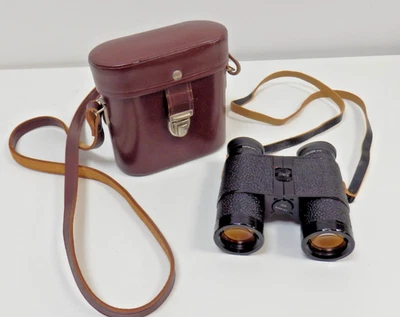 Carl Zeiss Jena Notarem 8x32B MC . Vintage  Binoculars with Case . - Image 1 of 4