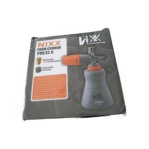 Lanza de espuma de nieve NIXX PRO S2.0 Foam Cannon para lavadora a presión (botella ancha de 1 L - Imagen 1 de 11