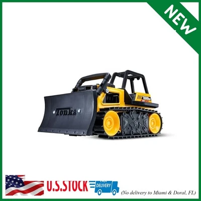 Tonka Steel Classics Bulldozer - Made with Steel & Sturdy Plastic, Yellow Toy...