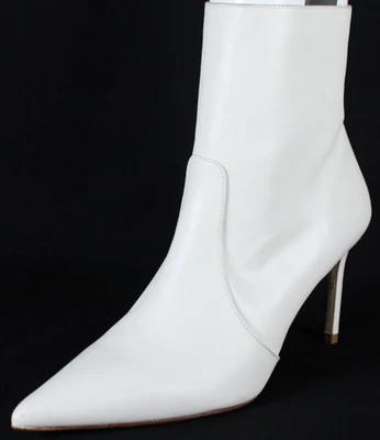 Botines STUART WEITZMAN de cuero blanco con punta de tacón alto 39 Foto 1 de 4