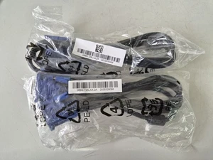 2 CONFEZIONI Cavo VGA Generico 15 Pin 1,5m Maschio a Maschio (089G 725LAA 2A) NUOVO - Foto 1 di 4