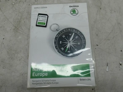 Skoda Octavia Combi III 16-20 Navi SD- Speicherkarte Europa 1 5L0051236T /AH - Bild 1 von 2