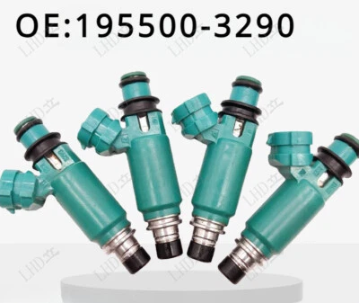 4 piezas inyectores de combustible 195500-3290 para Suzuki Esteem 1,6 L L4 1998-2001 2000, Foto 1 de 4