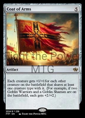 Coat Of Arms Alternate Style Card For EDH and Playtest - Image 1 of 3