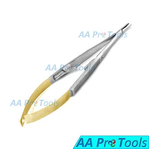 AA Pro: Castroviejo Needle Holder Straight Surgical Dental Double Spring Tools - Picture 1 of 3