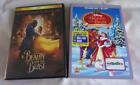 Set of 2 Disney Beauty and the Beast DVDs/blu-ray- Christmas+ 1 NEW