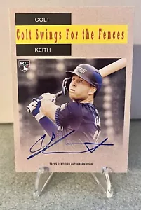 2024 Topps Archives Colt Keith RC 1958 TV Westerns On Card Auto Detroit Tigers - Picture 1 of 2