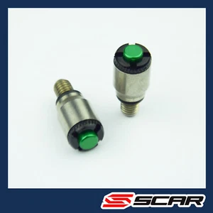 Gabelentlüfter Gabelentlüftung SET SHOWA KAYABA KYB GRUN SCAR RACING - Afbeelding 1 van 1