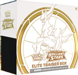 Pokémon - Brilliant Stars SWS 9 - Elite Trainer Box ETB - EN - NUEVO & EMBALAJE ORIGINAL SELLADO - Imagen 1 de 2
