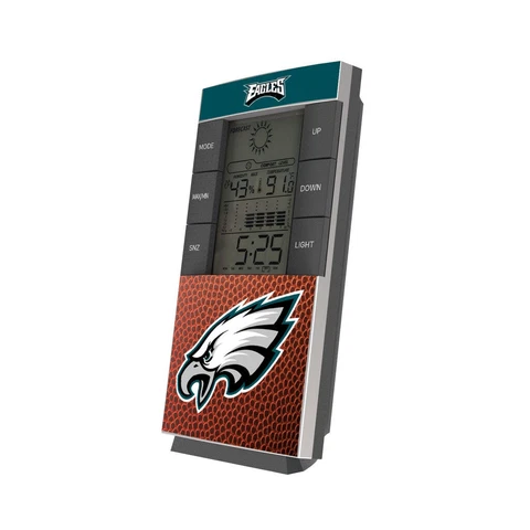 Philadelphia Eagles Football Wordmark Digital Desk Clock Cover