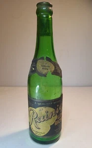 RAINIER PROHIBITION ERA PAPIERETIKETT LIMETTE RICKEY 12oz GRÜN GLASFLASCHE BRAUEREI  - Bild 1 von 12