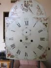 Antique Scotish Tall Case Clock Movement Dial 1830Cc Spairs Or Repair.