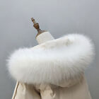 Winter Women Ladies 80cm 75cm Fake Fur Shawl Large Fashion Scarf Collar Faux Fox