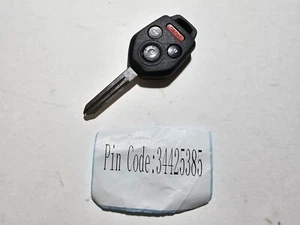 Subaru Tribeca 4 Button Remote Head Key 2001-2014 - Picture 1 of 3