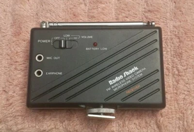 Vintage Radio Shack FM Wireless Video Camera Microphone Receiver NO-32-1226 - Image 1 of 4