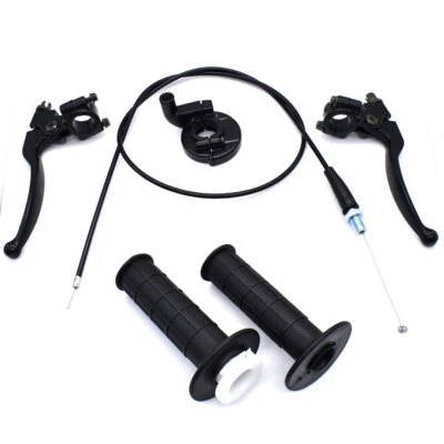 Throttle Cable Brake Clutch Lever Fit Suzuki JR50 RM100 RM125 RM 50 60 RM80 RM85 - Image 1 of 4