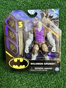 NEW Spin Master 4” SOLOMON GRUNDY 1st EDITION Action Figure 2022 Batman - Picture 1 of 2