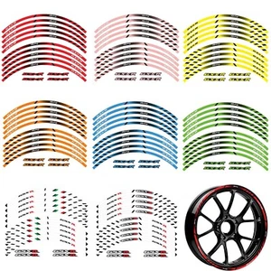 Pegatinas de cinta a rayas de llanta de motocicleta para SUZUKI GSXR 600/750/1000 - Imagen 1 de 23