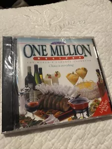 One Million Recipes The World's Largest Cookbook CD-R NEW - Picture 1 of 2