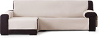 Eysa Waterproof And Breathable Sofa Cover, 90% Cotton 10% Polyester, Beige, 240