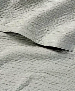Ralph Lauren Kaia Matelassé Coverlet Bedspread Blanket Chevron King Stone Grey - Picture 1 of 4