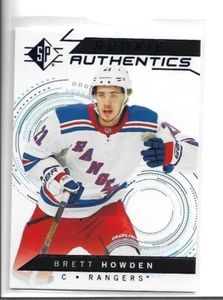 2018-19 SP Hockey Blue Rookie Authentics #102 Brett Howden - Picture 1 of 1