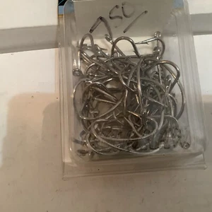 NOS MADE IN USA 50 5/0 EAGLE CLAW LASER SHARP KAHLE NICKEL FISHING HOOKS🐠 - Picture 1 of 5