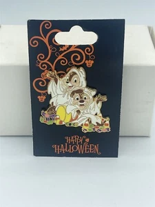 PIN WDW WALT DISNEY WWORLD 2010 HALLOWEEN CHIP N DALE NUEVO EN TARJETA - Imagen 1 de 2