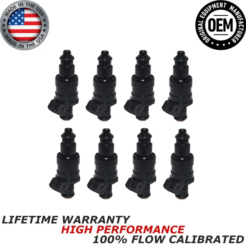 8 inyectores de combustible Siemens OEM para Dodge W250/W350 1992-1993 5,9 L V8 #53030262 Foto 1 de 4