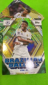 💥 2023-24 Topps Carnaval Brazil VINI JR Brazilian Ballers #BB-1 REAL MADRID 💥 - Imagen 1 de 2