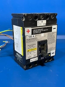 SQUARE D FHL3610016DC2315 100A 600V 3P CIRCUIT BREAKER - Picture 1 of 4