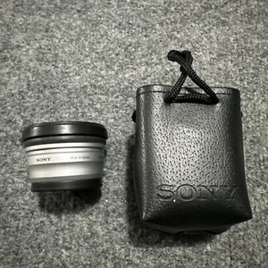 SONY WIDE END CONVERSION LENS VCL-DEH07V 45.5 52mm FOR CYBER SHOT DSC-V1 JAPAN - Picture 1 of 7
