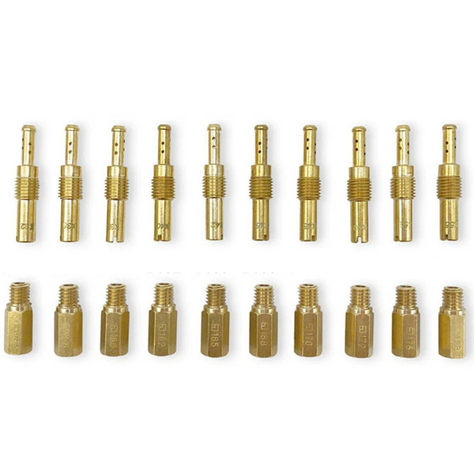 Motorcycle Carburetor Main Jet Slow/Pilot Jets Set for PWK Carb Injectors Nozzle - Изображение 1 из 4