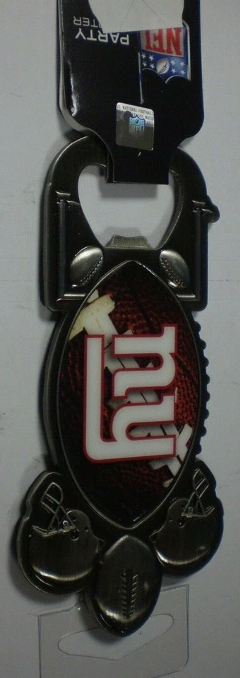 NEW YORK GIANTS Party Starter Magnetic Metal Bottle Opener - Image 1 of 1