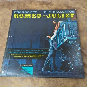 PROKOFIEFF Romeo and Juliet Bolshoi WESTMINSTER XWN 2206 (2LP 1957) Vinyl Record - Picture 1 of 8