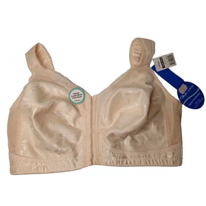 PLAYTEX 18 Hour bra 18DD natural beige front opening comfort strap wirefree  - Bild 1 von 11
