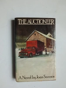 THE AUCTIONEER (1975) Joan Samson 1st Edition Hardback - Imagen 1 de 14